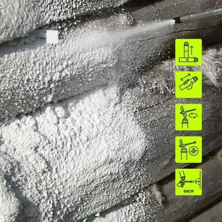 картинка TRIS TEPLIS-FIRE Напыляемый утеплитель огнестойкий 820 Е890  от магазина Огнекор